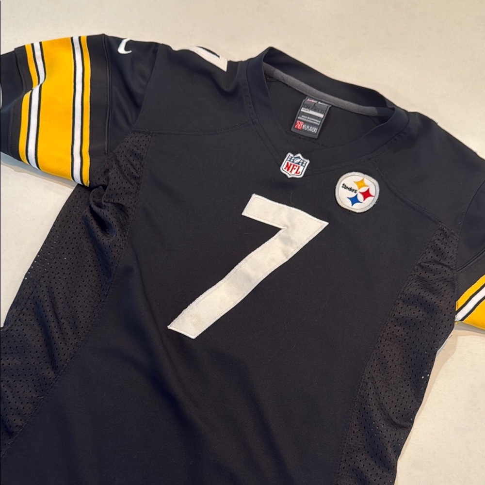 Nike Black and Gold Football Jersey